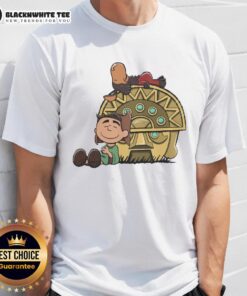 Awesome Boom Baby Peanuts Snoopy Aztec Temple T-Shirt featuring colorful graphics of Snoopy at a vibrant Aztec temple.