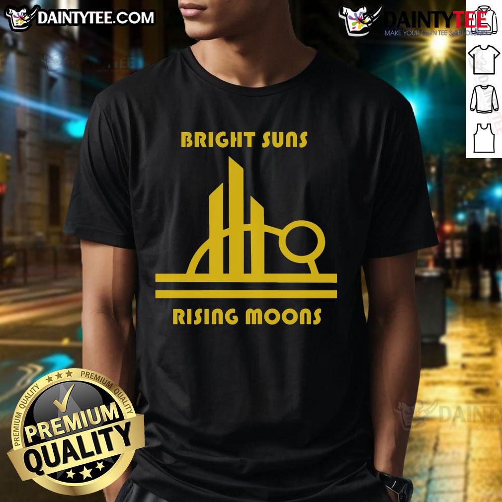 Awesome Bright Suns And Rising Moons T Shirt Awesome Bright Suns and Rising Moons T-Shirt featuring vibrant celestial graphics on a stylish cotton tee.