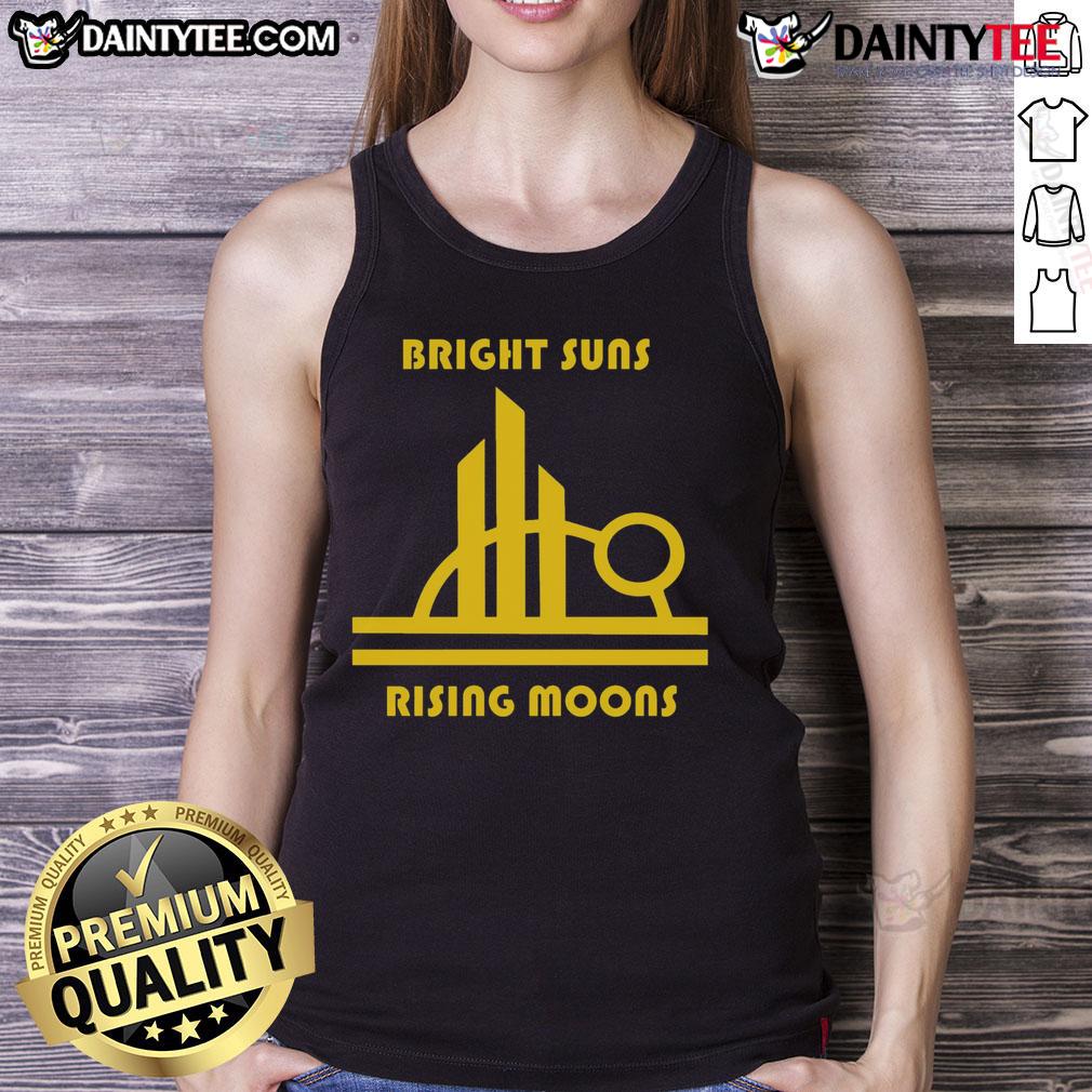 Awesome Bright Suns And Rising Moons Tank Top Awesome bright suns and rising moons tank top design featuring vibrant colors and unique patterns for stylish summer wear.