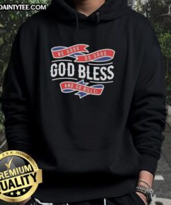 Awesome Buffalo Bills hoodie featuring 'Be Good, Do Good, God Bless, and Go Bills' design for fans.