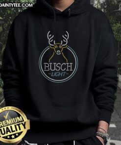 Awesome Busch Light Deer Neon Hoodie featuring vibrant graphics and a cozy design, perfect for outdoor enthusiasts.