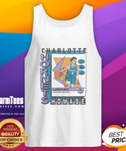 Awesome Charlotte Hornets trading card featuring LaMelo Ball on a stylish tank top for fans and collectors.