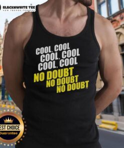 Awesome Cool Cool Cool No Doubt Tank Top featuring a trendy design and vibrant colors, perfect for casual summer wear.