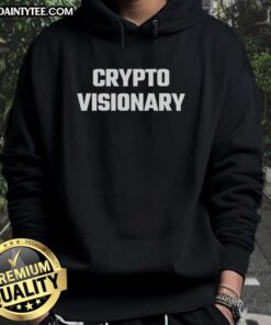 Awesome Crypto Visionary Hoodie featuring a bold design, perfect for cryptocurrency enthusiasts and stylish comfort.