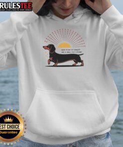 Awesome Dachshund Dog hoodie featuring a cute design, perfect for small dog lovers seeking comfort and style.