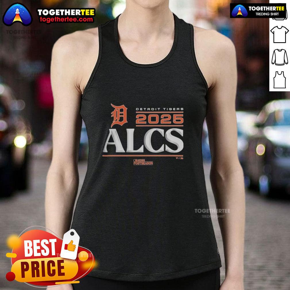 Awesome Detroit Tigers 2025 Division Series Winner Locker Room Tank Top Alt Text: Awesome Detroit Tigers 2025 Division Series Winner locker room tank top showcasing team pride and celebration.