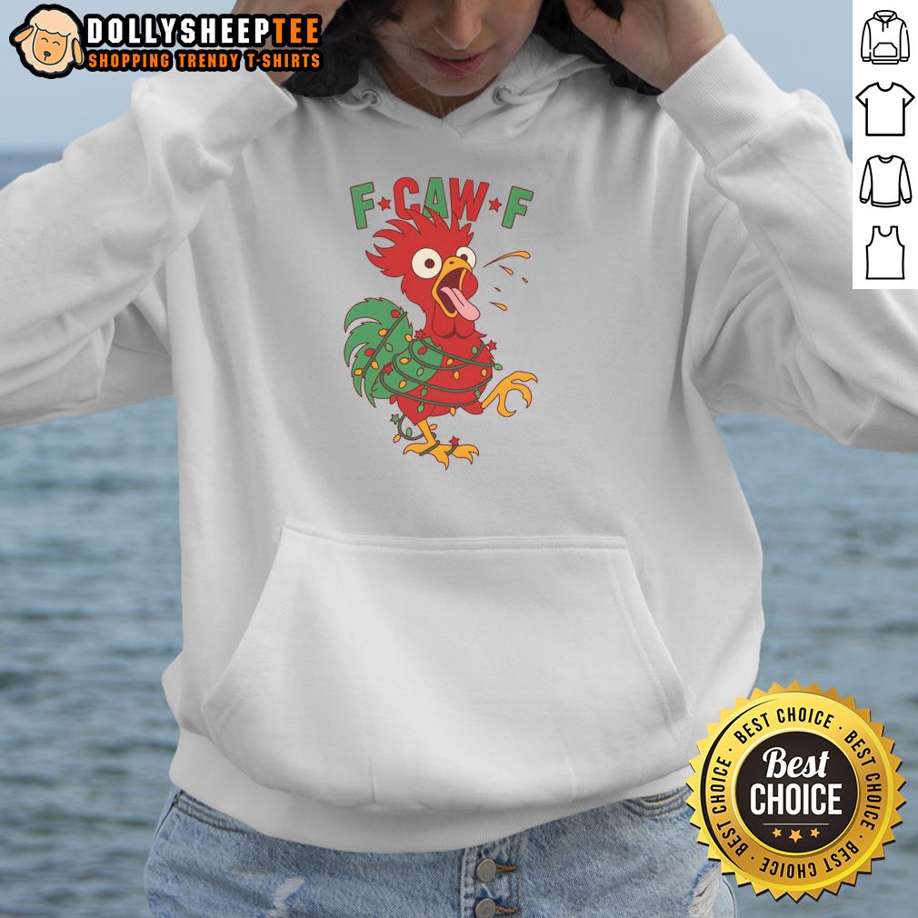 Awesome F Caw F Christmas Santa Crow Hoodie Awesome F-CAW F Christmas Santa Crow Hoodie featuring a festive design perfect for holiday celebrations.