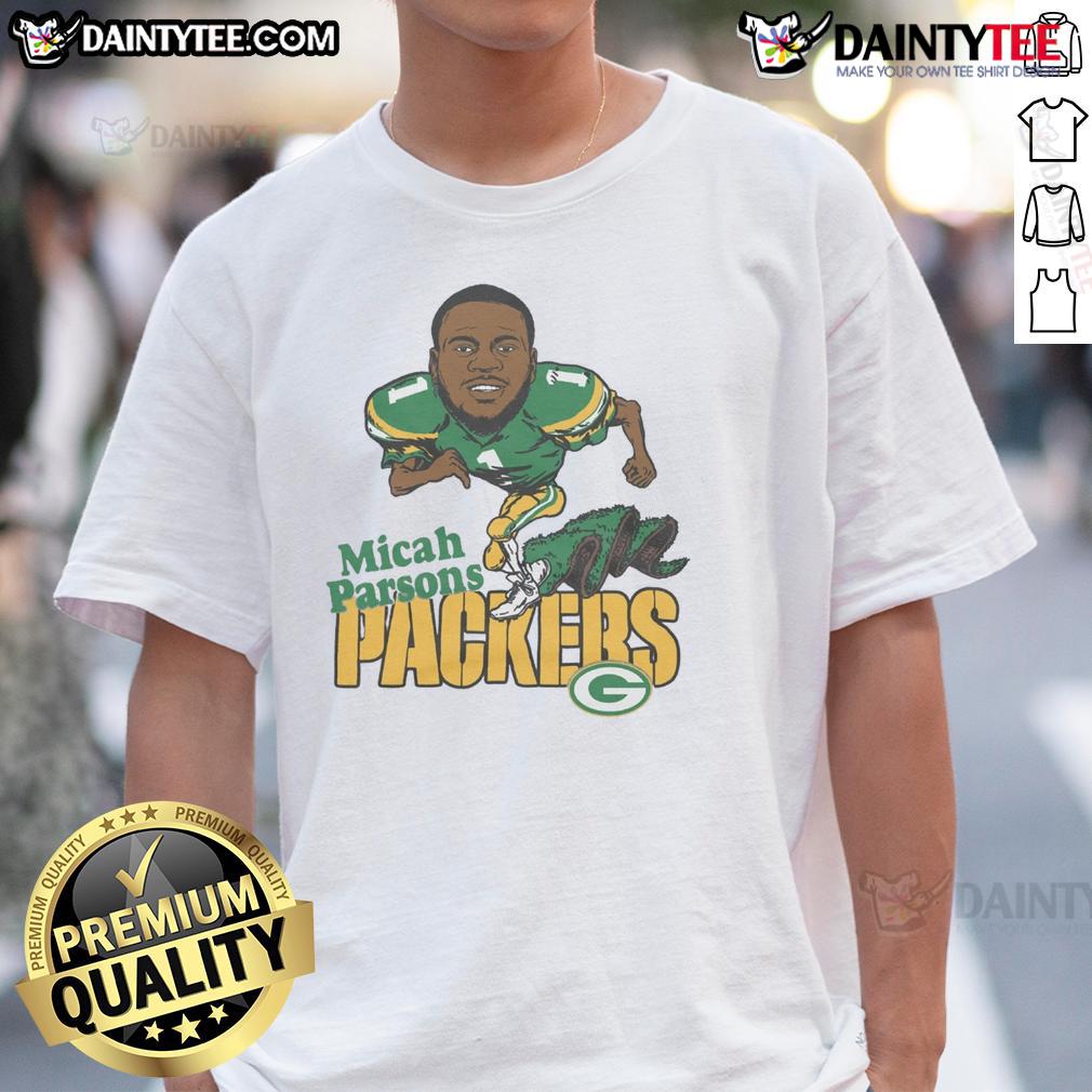 awesome-green-bay-packers-micah-parsons-t-shirt-1 Awesome Green Bay Packers Micah Parsons T-Shirt featuring vibrant team colors and player graphics, perfect for fans.