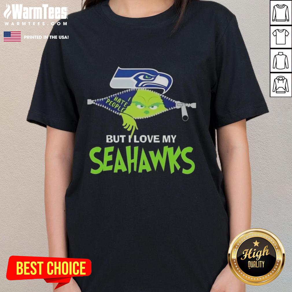 awesome-grinch-christmas-but-i-love-my-seattle-seahawks-ladies-tee Awesome Grinch Christmas tee for ladies featuring Seattle Seahawks design, perfect for holiday football fans.