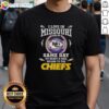 Awesome Kansas City Chiefs T-Shirt showcasing Missouri pride on game day, perfect for fans celebrating their team spirit.