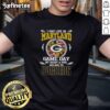 Green Bay Packers T-shirt with 'I May Live In Maryland But On Game Day My Heart And Soul Belongs To Green Bay Packers' design.