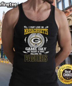 Green Bay Packers tank top design showcasing pride for the team, perfect for game day in Massachusetts.