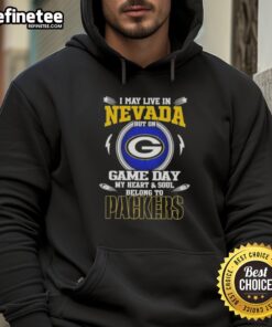 Green Bay Packers hoodie showcasing pride for the team, perfect for fans living in Nevada on game day.
