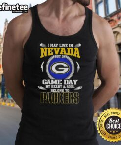 Green Bay Packers tank top design for fans in Nevada, showcasing team spirit and loyalty on game day.