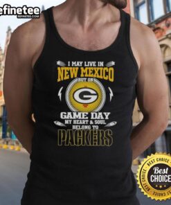 Green Bay Packers tank top design showcasing pride for the team, ideal for fans in New Mexico on game day.