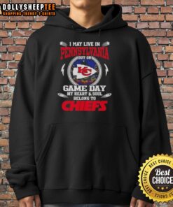 Alt Text: Kansas City Chiefs hoodie for fans in Pennsylvania, showcasing team pride on game day.