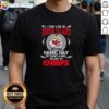 Awesome Kansas City Chiefs T-Shirt for fans living in Rhode Island, showcasing team spirit on game day.