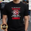 Awesome t-shirt featuring 'I May Live In Tennessee But My Heart Belongs To Kansas City Chiefs' for passionate fans.
