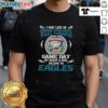 Awesome Philadelphia Eagles T-shirt for fans in West Virginia, showcasing team pride on game day.