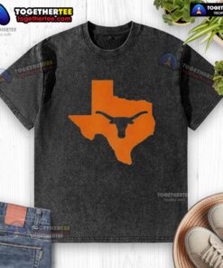 Alt Text: Awesome I'm Horny Texas Longhorns washed t-shirt in vibrant colors, perfect for fans and casual wear.