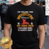 Funny baby dog t-shirt: 'I'm Not A Miniature Schnauzer, My Mom Said I'm A Baby' for proud pet owners and dog lovers.