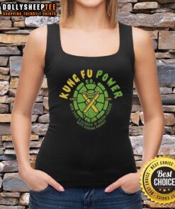 Alt Text: Awesome Kungfu Power Co tank top featuring a bold design and vibrant colors, perfect for martial arts enthusiasts.