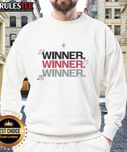 Awesome Las Vegas Aces 3x Winner Championship 2022 2023 2025 sweatshirt showcasing team pride and victory.