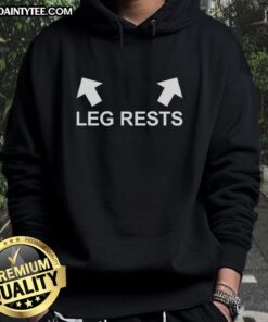Alt Text: Cozy Awesome Leg Rests Hoodie featuring soft fabric and a stylish design, perfect for relaxing at home or on the go.