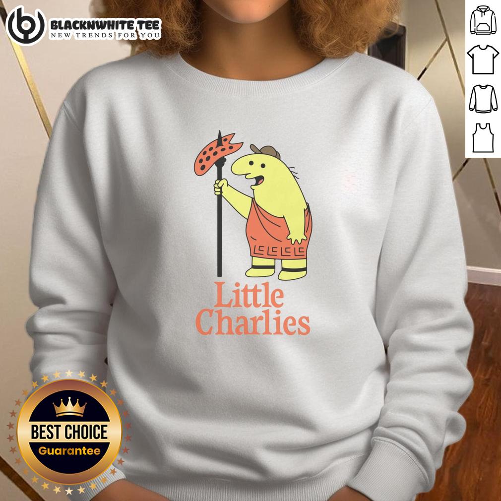 Awesome Little Charlies Sweatshirt Awesome Little Charlie's sweatshirt featuring a colorful design, perfect for kids' casual wear and comfort.