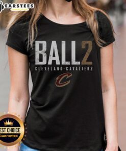 Awesome Lonzo Ball Cleveland Cavaliers Basketball Elite Logo T-Shirt - Image 2