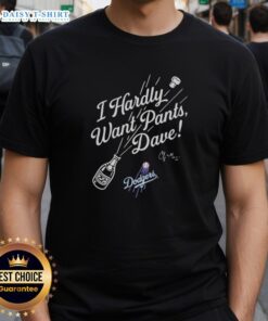 Alt Text: Awesome Los Angeles Dodgers 12 Division Champions Signature T-Shirt for fans - I Hardly Want Pants design