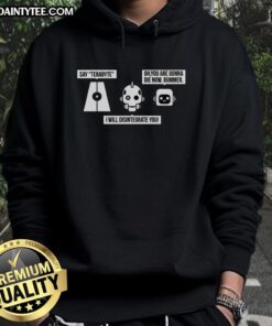 Awesome Love Death And Robots The Three Robots Hoodie featuring unique designs from the popular animated series.