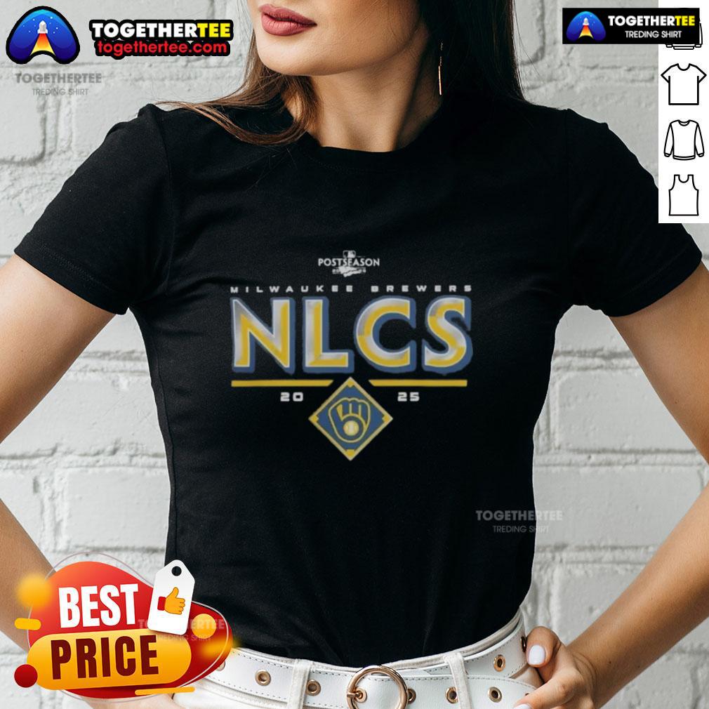 Awesome Milwaukee Brewers 2025 NLCS Division Series Winner Postseason Ladies-Tee Awesome Milwaukee Brewers 2025 NLCS Division Series Winner Postseason Ladies Tee showcasing team pride and style.