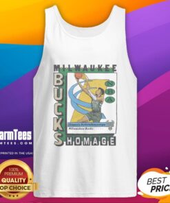 Awesome Milwaukee Bucks trading card featuring Giannis Antetokounmpo on a stylish tank top for fans and collectors.