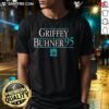 Alt Text: Awesome National Baseball Hall Of Fame Seattle Mariners Griffey-Buhner '95 T-Shirt featuring iconic player graphics.
