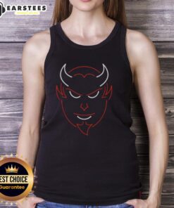 Alt Text: Awesome Neon Devil tank top featuring New Jersey Devils logo, perfect for fans and stylish summer wear.