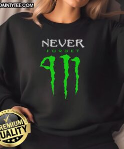 Awesome Never Forget Energy Drink sweatshirt featuring a vibrant design and comfortable fit, perfect for fans of energy drinks.