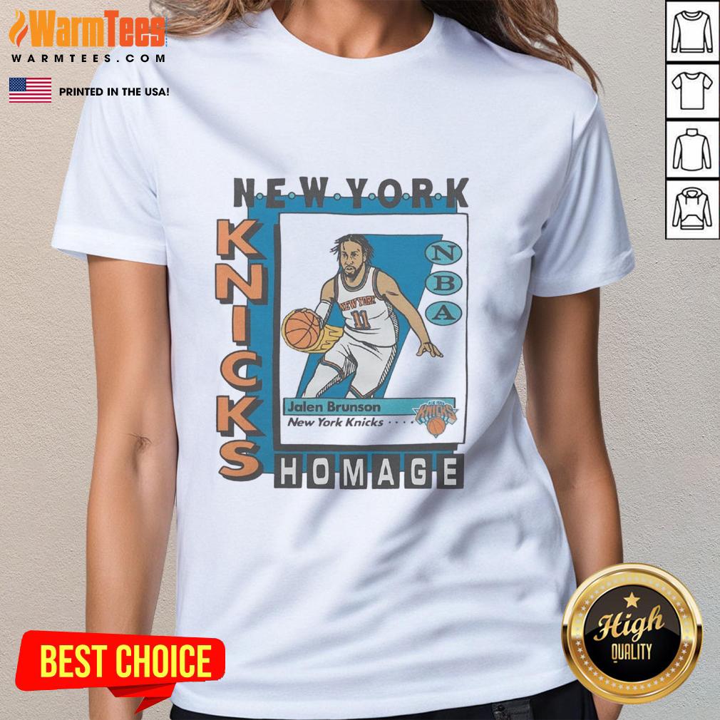 awesome-new-york-knicks-trading-card-jalen-brunson-ladies-tee Alt Text: Awesome New York Knicks trading card featuring Jalen Brunson on a stylish ladies tee, perfect for fans.