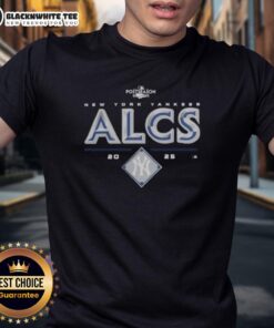 Awesome New York Yankees 2025 ALCS Division Series Winner Postseason T-Shirt featuring team logo and championship design.