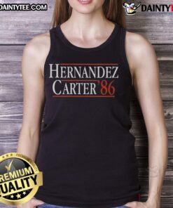Awesome New York Yankees Baseball Hernandez Carter 86 Tank Top featuring iconic team colors and design for fans.