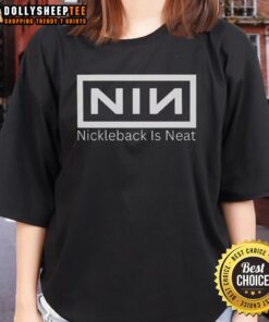 Awesome Nim Nickelback is Neat Ladies Tee featuring a stylish design perfect for fans of Nickelback and casual wear.