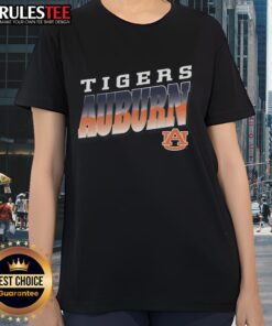 Awesome Premium Auburn Tigers Polished Ladies Tee in vibrant colors, perfect for fans showing team spirit.