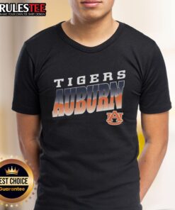 Awesome Premium Auburn Tigers Polished T-Shirt featuring vibrant team colors and a stylish design for fans.