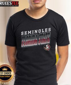Awesome Premium Florida State Seminoles Polished T-Shirt featuring vibrant colors and team logo, perfect for fans.