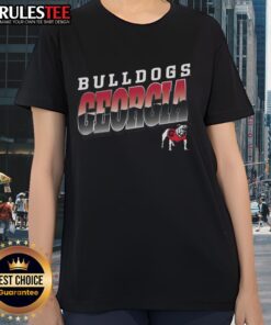Awesome Premium Georgia Bulldogs polished ladies tee featuring stylish design and vibrant team colors for fans.