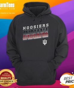 Awesome Premium Indiana Hoosiers Polished Hoodie in vibrant red, showcasing team logo and stylish design for fans.