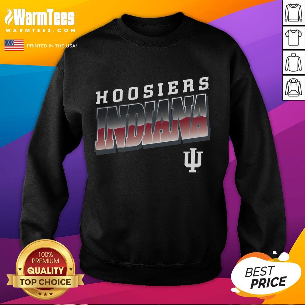 awesome-premium-indiana-hoosiers-polished-sweatshirt Awesome Premium Indiana Hoosiers Polished Sweatshirt in vibrant red, featuring the iconic Hoosiers logo and stylish design.