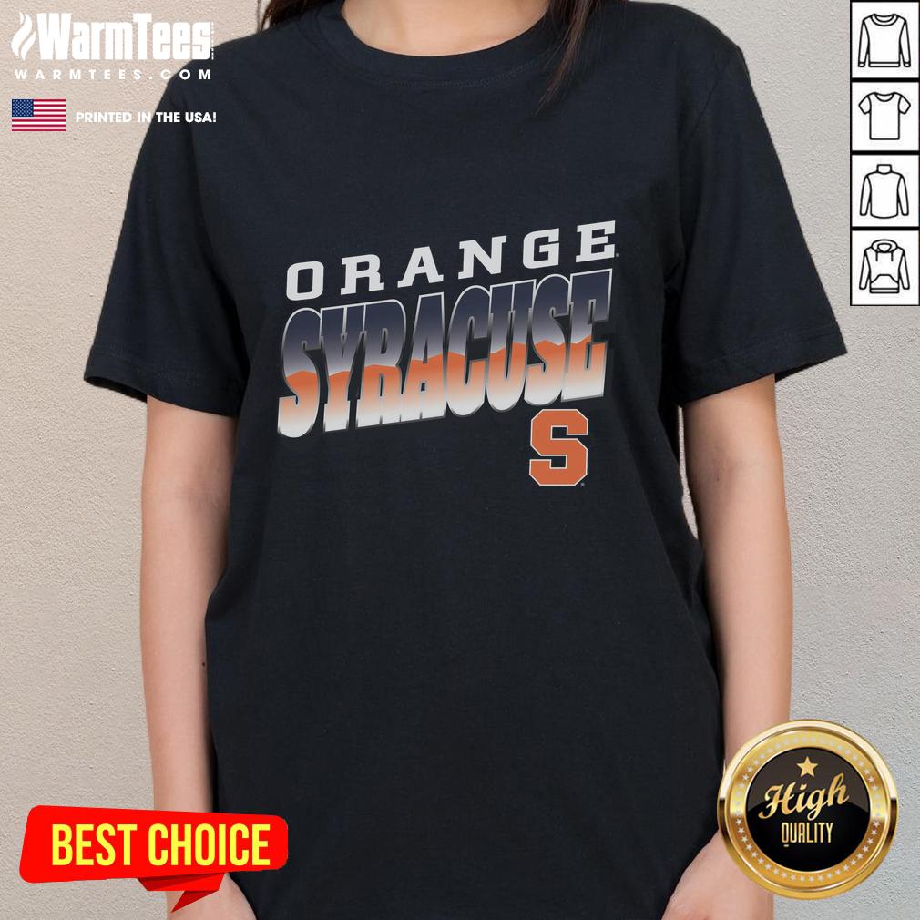 awesome-premium-syracuse-orange-polished-ladies-tee Premium Syracuse Orange polished ladies tee featuring vibrant team colors and stylish design for fans.