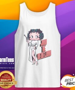 Alt Text: Awesome Rebel Pinup cartoon princess parody tank top featuring a retro design and vibrant colors for rebellious style.