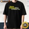 Alt Text: Awesome Saint Etienne Kiss And Make Up T-Shirt featuring vibrant design and bold colors for football fans.